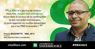 SiM5 et le 50 ans du MBA de l'Université de Sherbrooke! Francis Bissonnette