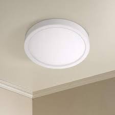 Disk 12 Wide White Round Led Ceiling Light 39n49 Lamps Plus