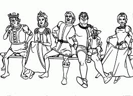 Frozen 2 coloring pages free download of the most amazing disney princesses elsa and anna from the upcoming movie frozen 2. Pictures Of Shrek Characters Coloring Home