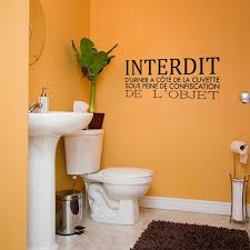 Sticker Interdit D Uriner A Cote De La Plaque Stickers Salle De Bain Et Wc Toilettes Ambiance Sticker Sticker Toilette Stickers Wc Stickers Toilettes