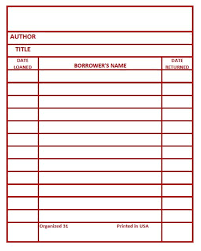 You will need to bring in some form of official identification, such as a passport or drivers license. Get Your Free Library Cards Printable In Six Different Colors Use These Library Cards For Organizing Labels For Cards For Printable Cards Library Card Cards