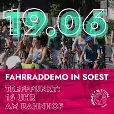 Fahrrad Demo In Soest Am 19 06 2020 Klimaneutral In Soest