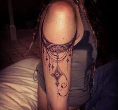 In fact, this is the commonly seen on the tattoo in all places. Dark Shaded Tribal Tattoo Designs For Women Shoulder Tattoos For Women Tattoos Lace Tattoo