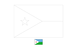 Our flag coloring pages are offered in two formats. Djibouti Flag Coloring Page Flag Coloring Pages Coloring Pages Africa Flag
