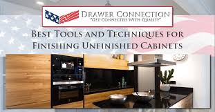 Learn how to finish furniture from the pros at woodmarket unfinished & finished furniture of monroe connecticut: Best Tools And Techniques For Finishing Unfinished Cabinets Dc Drawers Blog