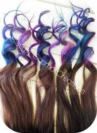 I recently redid my blue hair right before a vacation, only to see it fade again after a few days. Hair Color Tips Teal Dip Dye 24 Ideas Colored Hair Tips Dip Dye Hair Brown Purple Brown Hair