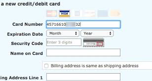 Visa debit credit card number. The Credit Card Number Field Must Allow And Auto Format Spaces 80 Don T Articles Baymard Institute