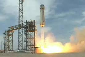 Blue origin's first passenger spaceflight on tuesday was a success, with the company's rocket carrying founder jeff bezos, his brother mark bezos, aerospace pioneer wally funk, and dutch teenager. Blue Origin Launches Space Tourism Rocket On Dress Rehearsal For Upcoming Human Missions