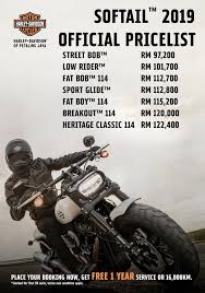 Whether you are a harley® owner looking for a new motorcycle or a harley experience for the first time, we have a variety of new models to try out for free. Harley Davidson Motorcycles Price In Malaysia 2020 Dr Koh