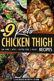 Season the boneless and skinless chicken thighs with lemon and salt. 9 Keto Chicken Thigh Recipes Living Chirpy