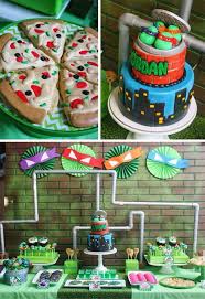 Teenage Mutant Ninja Turtles Party Planning Ideas Supplies Idea Cake Ninja Turtles Birthday Party Turtle Birthday Parties Teenage Mutant Ninja Turtle Birthday
