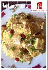 simple household recipes firm bean curd aka taukwa omelette 豆干蛋饼 cooking simple dishes household recipes recipes