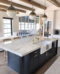 Popular White Kitchen Navy Island Ideas 41 Farmhouse Kitchen Countertops Industrial Style Kitchen Diy Kitchen Remodel