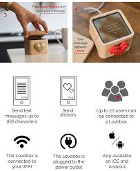 Gift A Lovebox To Your Loved One When You Send A Message The Heart Spins Until Cute Couple Gifts Long Distance Relationship Gifts One Year Anniversary Gifts