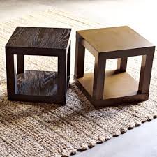 Maybe you would like to learn more about one of these? Brown Parsons Cube Side Table