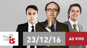 Jovem pan news was live. Os Pingos Nos Is O Ultimo Programa De 2016 Veja