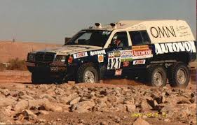 Cdl Paris Dakar 1986 Historique De La Course Tempete De Neige Avant La Tempete De Sable Lors Du Prologue De Cergy Voiture Mercedes Voiture Sportive Rallye