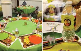Find baby shower themes for boys and girls, with matching tableware, favors, and decorations. A Wildly Detailed Safari Baby Shower Big Dot Of Happiness