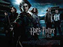 Harry potter and the goblet of fire starts at the quidditch world cup, and progresses to the triwizard tournament. Harry Potter And The Goblet Of Fire Film Wikipedia