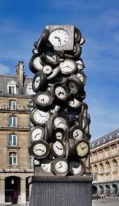 Arman L Heure De Tous Gare Saint Lazare Paris Avec Images Saint Lazare Gare Saint Lazare Paris