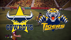 Wests tigers coach michael maguire was absolutely steaming after he watched his side concede five first half tries to the cowboys. West Tigers Vs Cowboys Nrl Round 11 2013 Live Commentary W Lg33zy Rugby Addict