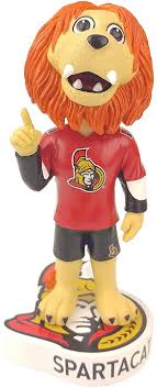 This fanatics branded jersey features bold ottawa senators graphics that will let everyone. Amazon Com Ottawa Senators Spartacat Mascot Bobblehead Limited Edition Numbered Toys Games