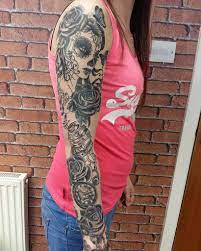 Bold and sharp, these designs are the best option for people who don't want to touch up their tattoos as often as colored pieces. The Ultimate 137 Best Sleeve Tattoos In 2021
