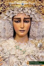 Así luce la Virgen de la Esperanza tras su restauración por Pedro Manzano.