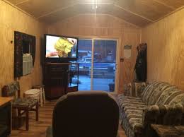 She converted this shed into her cozy tiny home for only $7k this is a 192 sq. 384 Sq Ft Shed Converted Into Tiny Home For 11k