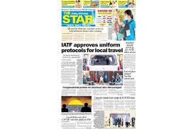 It is the largest paid english newspaper in terms of circulation in malaysia, according to the audit bureau of circulations. The Star Cover February 28 2021 Philstar Com