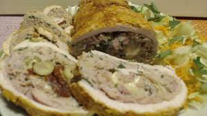 Un secondo piatto di carne gustoso e invitante: Rotolo Di Tacchino Al Forno Youtube