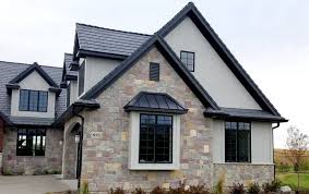Stone veneer is a growing home design trend that isn't slowing down anytime soon. Natural Stone Veneer Siding Haley Stone Michigan