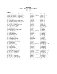 Santa Fe Calendar Of School And College Free Download Https Www Youcalendars Com Santa Fe Calendar Html Academic Calendar Values Education Calendar
