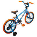 Mongoose 18-in Burst Kid's Bike, Single Speed, Blue & Orange ...