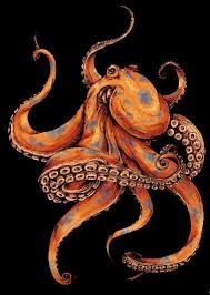 Octopus Color Tattoo Octopus Tattoos Octopus Tattoo Design Octopus Drawing
