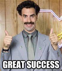 25+ best memes about great success meme | great success memes. Borat Great Success Quote Daily Quotes