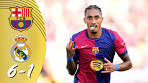 HIGHLIGHTS | Barcelona 6-1 Real Madrid | RESUMEN All ... - YouTube