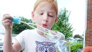 Having a bubbly good time