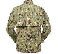 Military Uniform Digital Woodland Camouflage CVC 50/50 ...