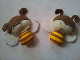 Kids Craft Bee Felt Pattern And Tutorial Membuat Boneka Lebah Dari Kain Flanel Felt Pattern Flanel Kain Flanel Lebah Boneka