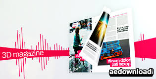 Download 3d Magazine Mock Up Bundle After Effects Project Videohive Download Free After Effects Templates