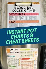 The purpose of the cooking time tables is to provide you with a reference, however you are encouraged to experiment and find the time settings that best there are other factors that may affect the cooking time. Instant Pot Cook Time Infographics Charts And Cheat Sheets