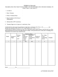 We export data in csv and excel format using excel 3.1 and laravel 7. Epf Form 3a Revised Pension Labor