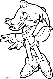 His birth is due to the war between nintendo and sega in this era. Sonic The Hedgehog Coloring Pages Coloringall