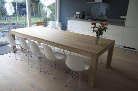 houten tafel eettafel tafel