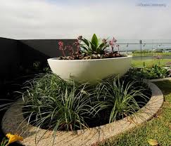 Volcano Grc Planter Bowl Pots And Planters From Watergarden Warehouse Perth Western Australia Www Watergardenwa Tropical Garden Container Plants Front Yard