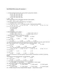 3 + 7 + 5 + 6 1. Soal Matematika Kelas Iii Semester 1