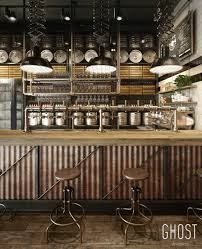 Smokehouse Restaurant Bar Design Restaurant Restaurant Decor Rustic Restaurant