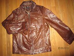 Banana Republic Men S Brown Leather Jacket M Excellent Brown Leather Jacket Men Leather Jacket Brown Leather Jacket
