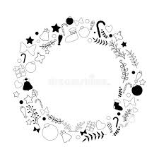 Black Border Christmas White Stock Illustrations 11 558 Black Border Christmas White Stock Illustrations Vectors Clipart Dreamstime